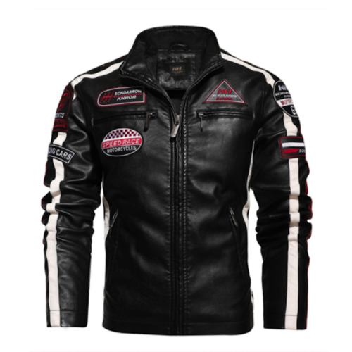 Blouson cuir Homme