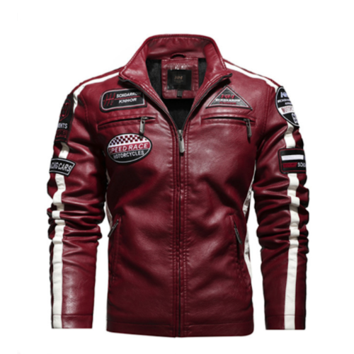 Blouson cuir Homme
