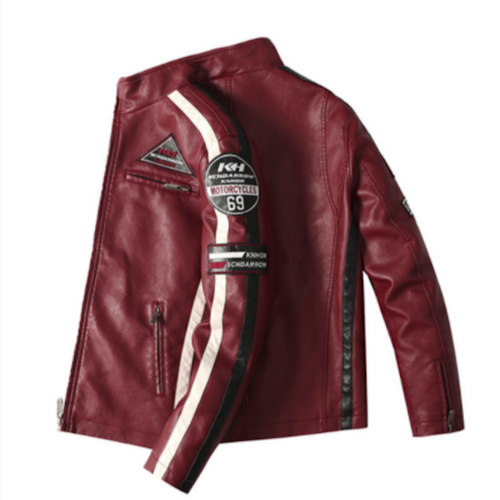 Blouson cuir Homme