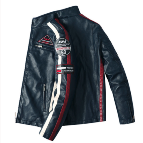 Blouson cuir Homme