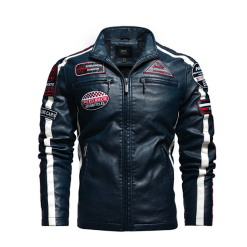 Blouson cuir Homme