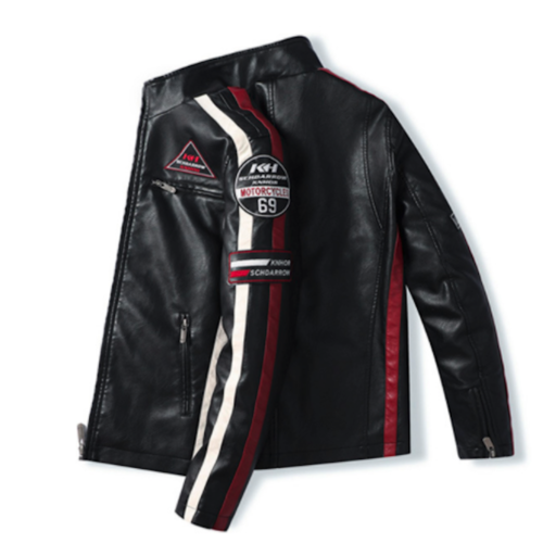 Blouson cuir Homme