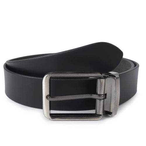 Genuine Leather Belt for Men-D03, Size-30 | Black
